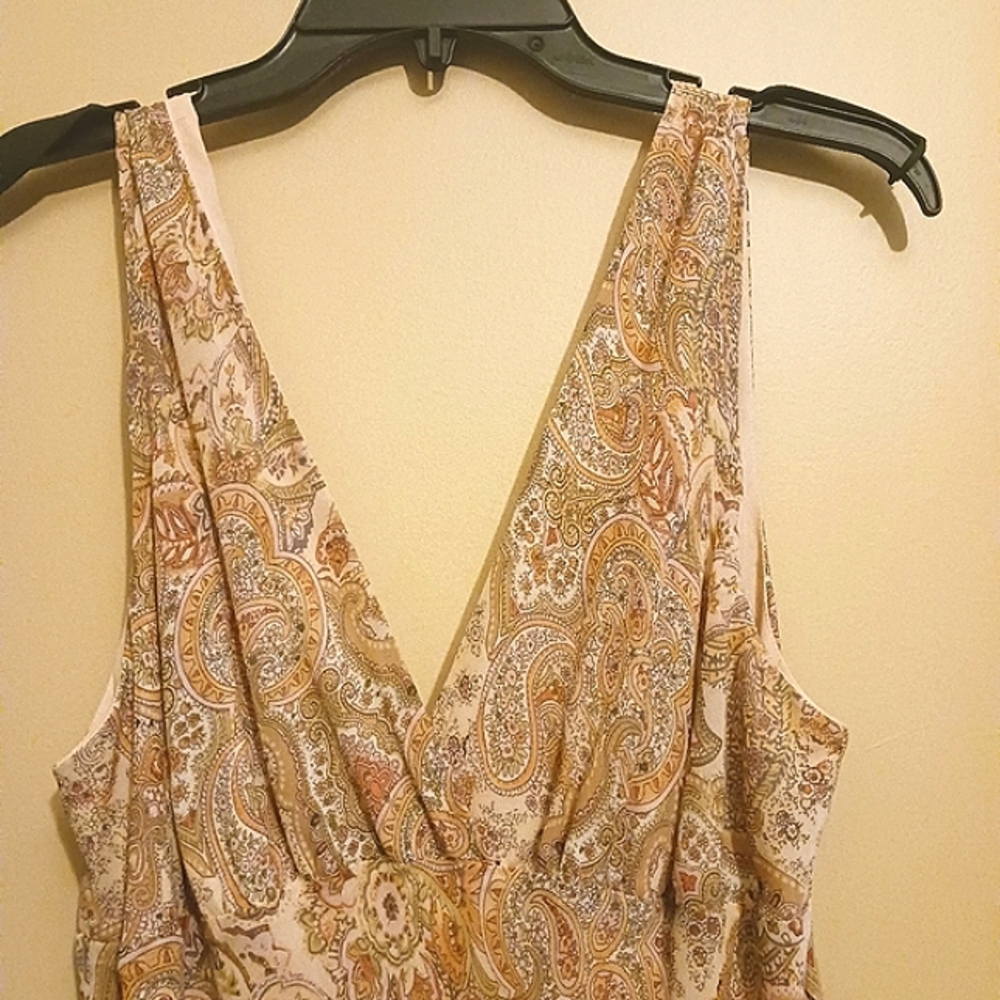 SPIEGEL 100% Silk Paisley Print Dress - Picture 2 of 5